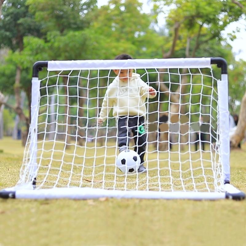 Foldable Football Goals Mini Soccer Ball Net Portable Soccer Goal Practice Soccer Net Football Outdoor Training Net