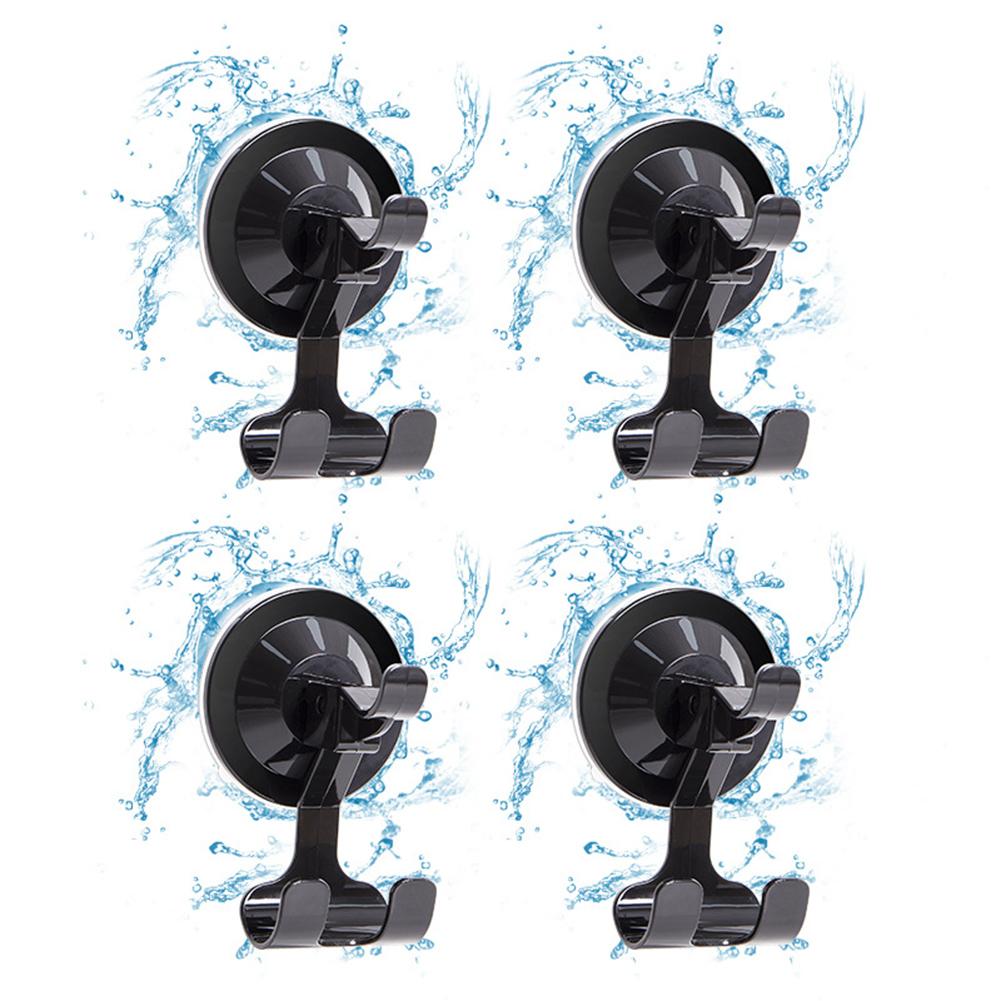 Large Suction Cup Hooks Double Towel Hanger For Shower Bathroom Kitchen Wall Storage Organizer Home Improvement Hardware