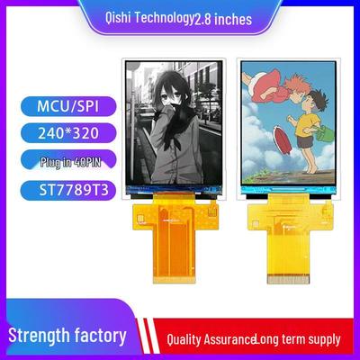 2.8-inch IPS LCD TFT Display, 240x320 Resolution, 40-Pin Connector for Smart Home.