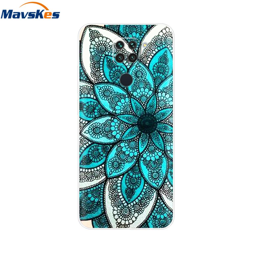 Phone Case For Xiaomi Redmi Note 9 Case 6.53'' Soft Silicone TPU Back Cover for Xiaomi Redmi Note 9 Note9 Case Coque Fundas Para