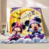 3D Mickey and Minnie Mouse Blankets Ultra Soft Cozy Blanket Lightweight Fleece Fuzzy Plush Throw Blankets for Bed Chair Gifts