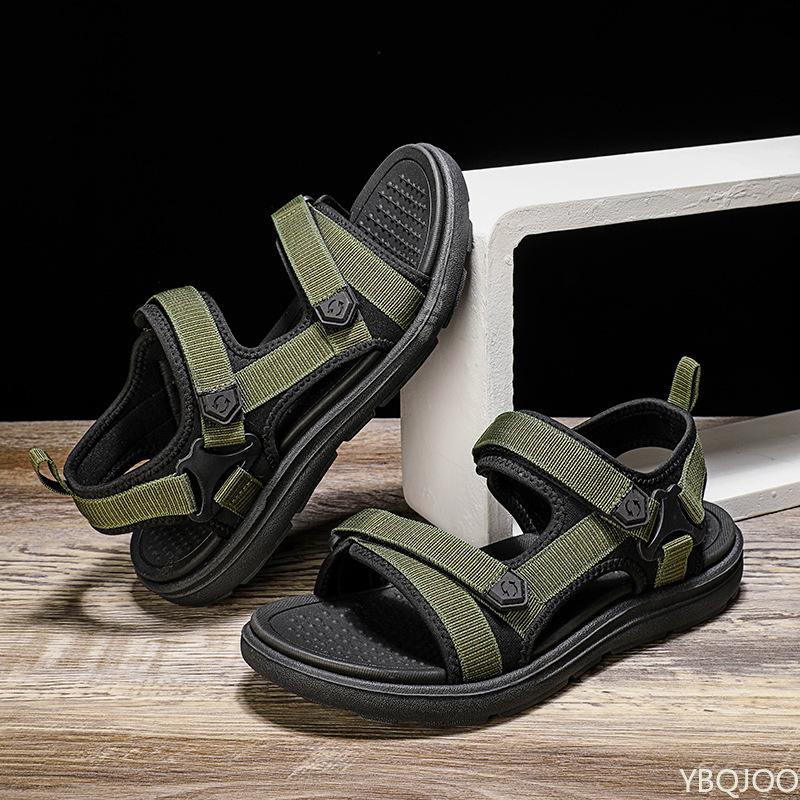 Fashionable Versatile Men's Summer Sandals Leisure Comfortable Men Shoes Lightweight Breathable Beach Shoes Casual Outdoor Shoes
