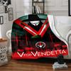 1pc V for Vendetta Flannel Throw Blanket - HD Printed Lightweight Soft Warm All-Season Blanket for Sofa, Bed, Travel, Camping 086