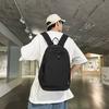 Schoolbag New Lightweight and Simple High School Backpack Schoolbag Large Capacity College Student High School Student Leisure Travel Backpack Trend