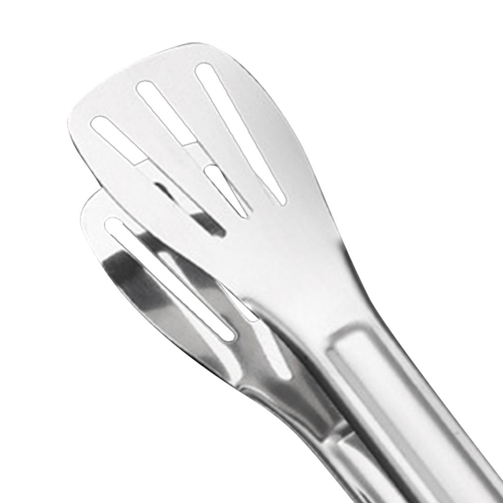 Pinces Alimentaires 12in Acier Inoxydable pour Cuisine Service Cuisson Maison Barbecue Steak Buffet