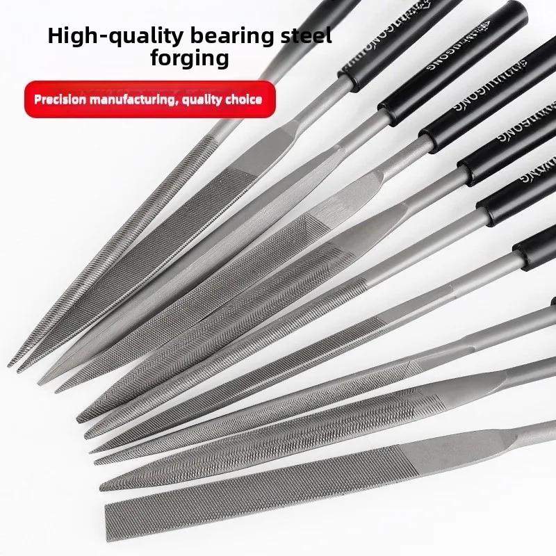 10 Stück 140mm Mini Nadelfeilen Set DIY Holz Raspel Feile Nadel Schmuck Polieren Schnitzen Diamantfeile Handliche Werkzeuge Keramik Handwerk