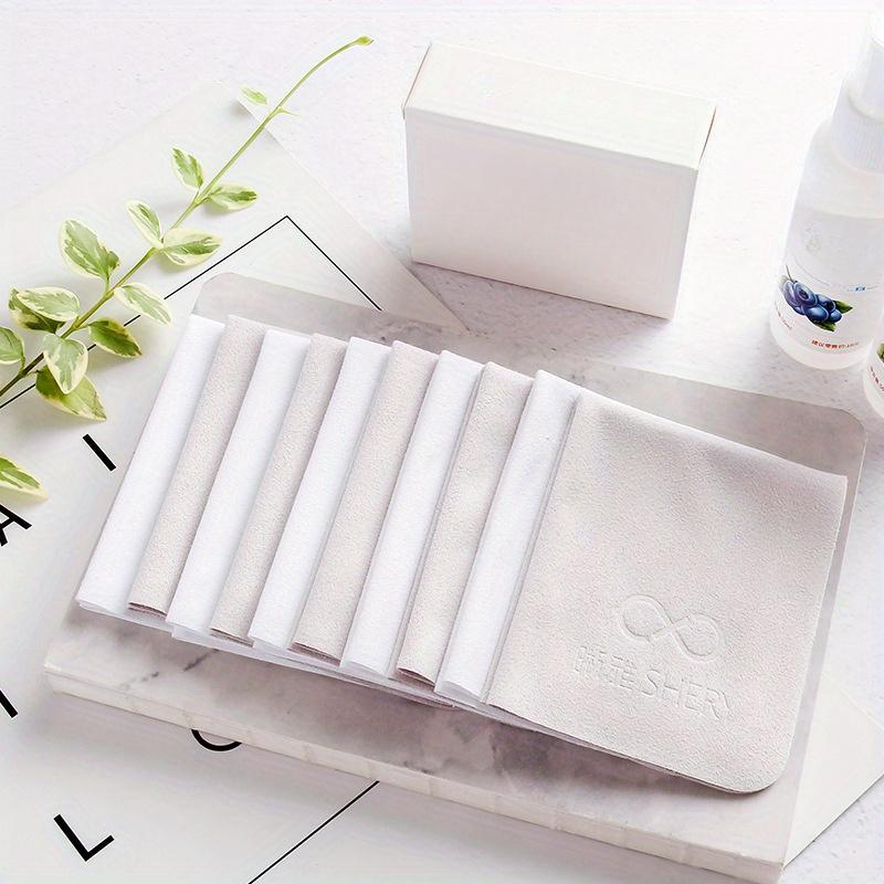 

10 шт. салфетка для протирки очков мягкая хлопковая кожа оленя высококачественная профессиональная салфетка для очистки экрана мобильного телефона 10pcs