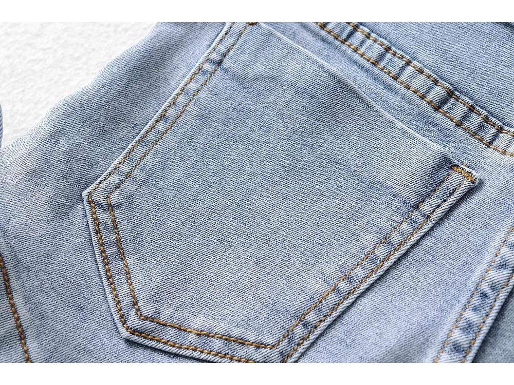 Europees-Amerikaans Pittig Meisje Zomer Uitgesneden Knoop-Up Denim Shorts - Slim Fit, Heup-Omhelzende Hotpants voor Vrouwen