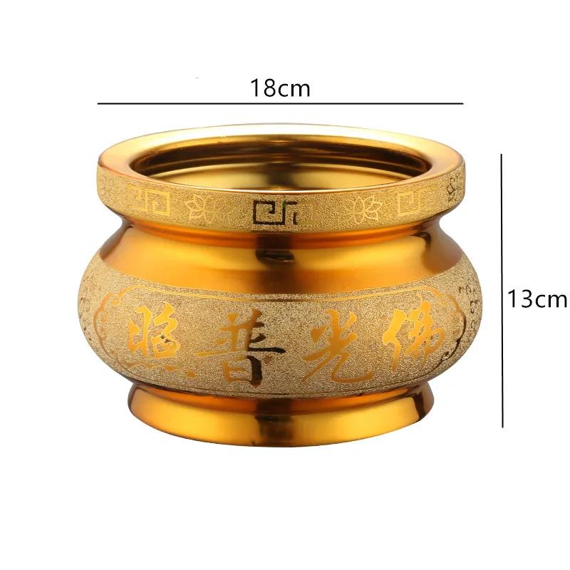 Keramika na kadidlo Buddhy, ozdoby na kadidlo, domácí dekorace Feng Shui, tradiční buddhistické potřeby, doplňky pro uctívání