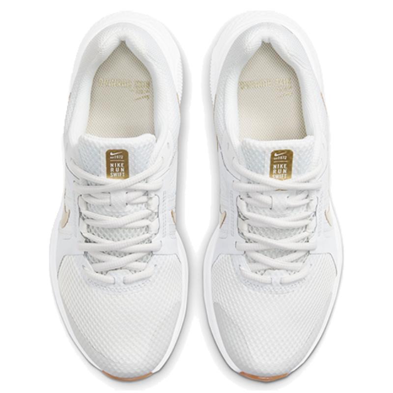 Nike Run Swift 2 'Platinum Metallic Gold' Women's Sneakers CU3528-010