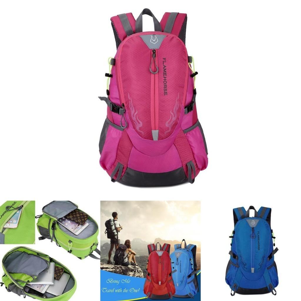 Durable 40l Waterproof Nylon Camping Backpack For Outdoor Activities