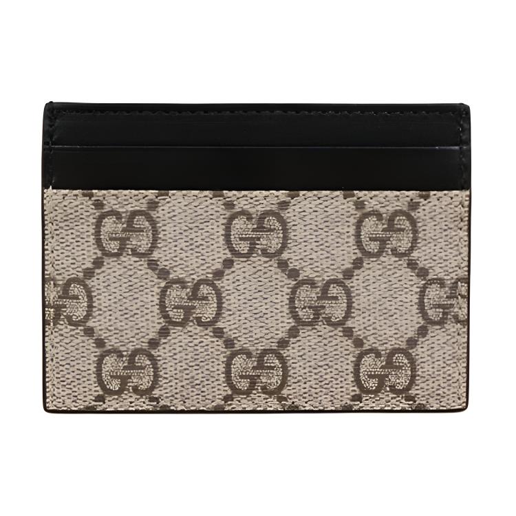 

Gucci Logo Print Multi-Card Canvas Wallet Women Wallets Beige 779775-KHNKG-9769 Gift Set(Basic Set+Box+Shopping Bag)