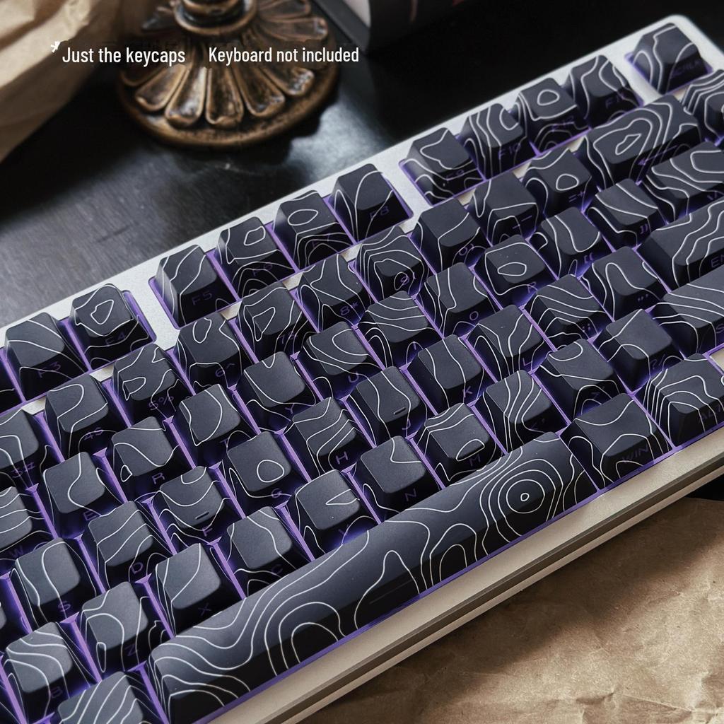 "Macchiato Cherry Blossom Contour Keycap for Wooting Keyboard"