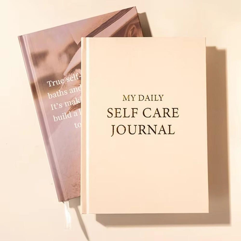 Colorful Inner Page Self-Care Journal Book with Guided Self Refl Agenda Book for Student Gift