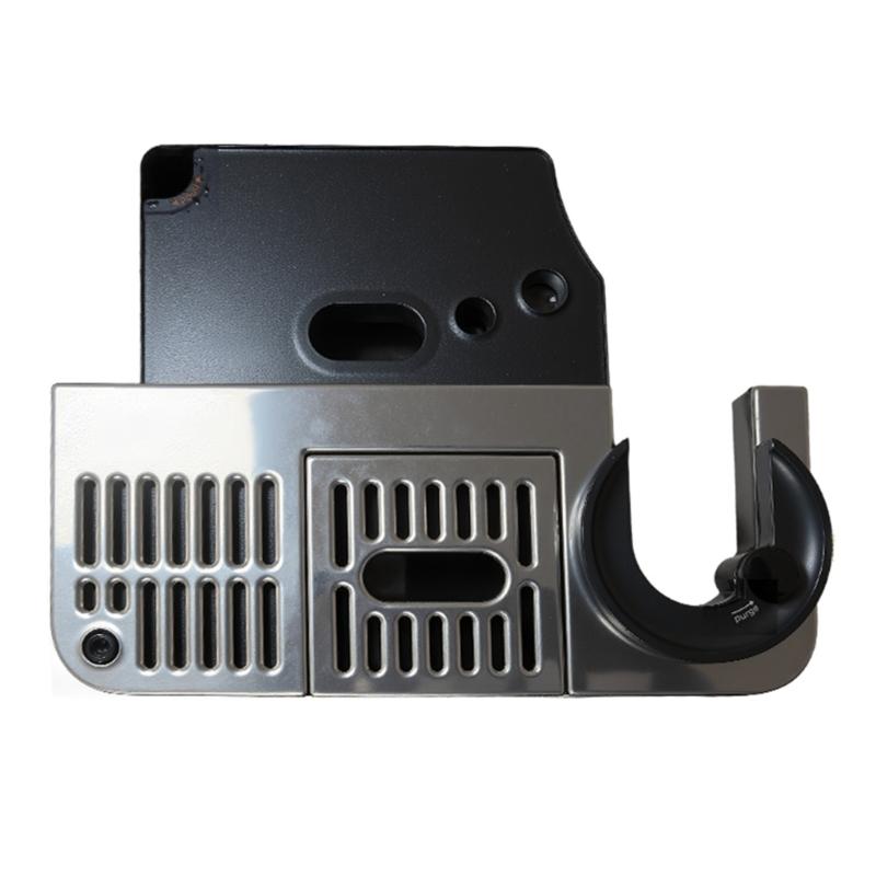 

Heat Resistant Drip Tray Professional Espresso Drip Collector ABS Stainless Steel Texture Perfect for Coffee Extraction 1