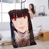 Cartoon Anime K-KakeguruiS Microfiber Blanket Quick Drying Beach Towels Oversized Printing Super Absorbent Pool Towel Blanket