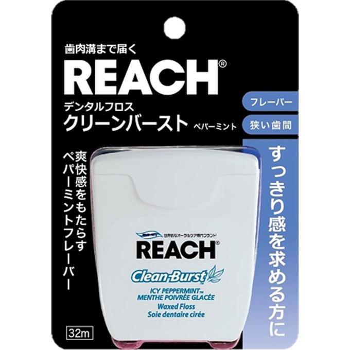

Ginza Stephanie Cosmetics REACH Dental Floss Clean Burst Peppermint 32m Уход за зубами (межзубные очистители) Ингредиенты] Материал для зубной нити: стоматологический нейлон т