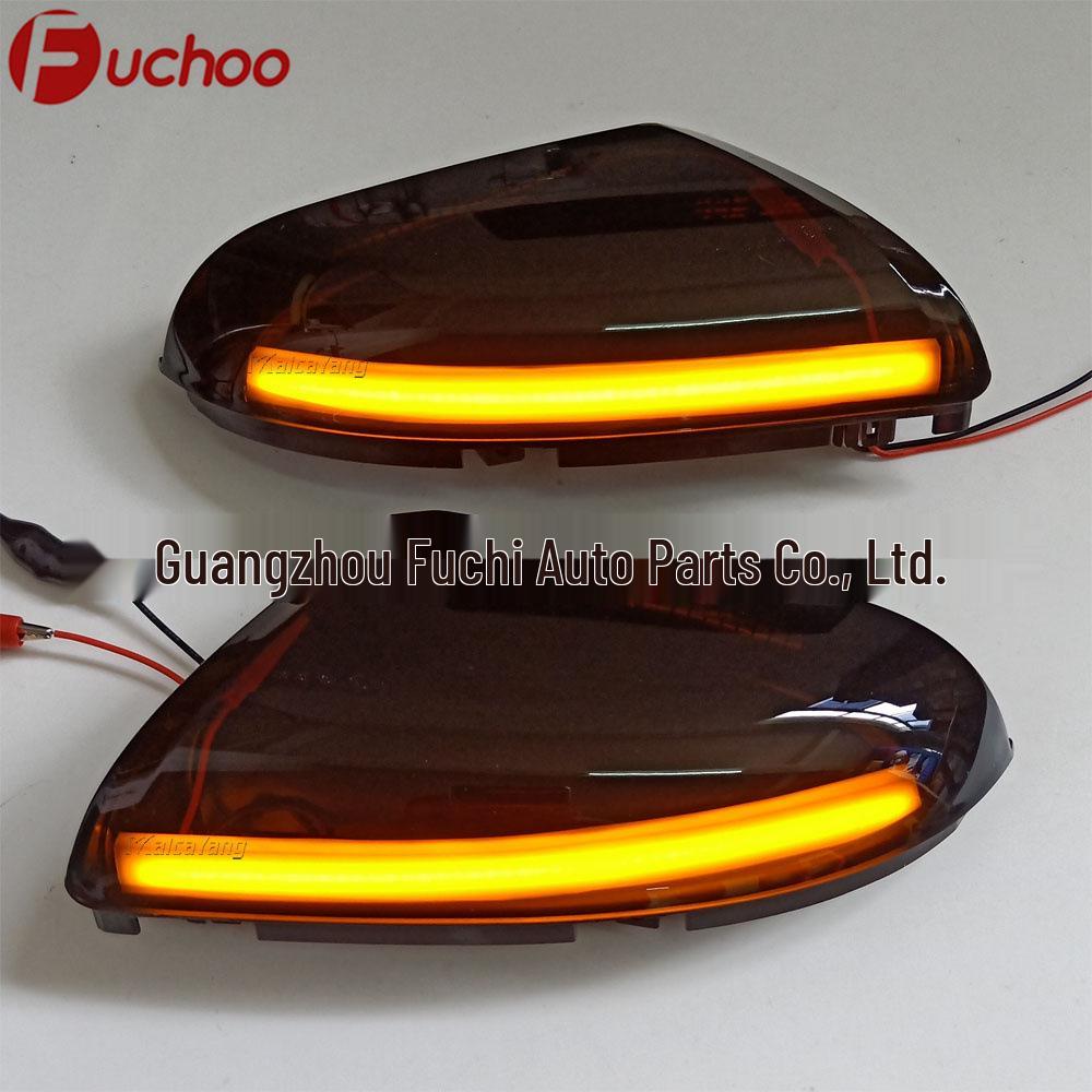 LED Sequential Turn Signal Rearview Mirror with Puddle Lights for Dodge Ram 1500/2500