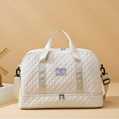 Large Capacity Travel Bag with Shoe Compartment - Ideal for Short Trips and Fitness