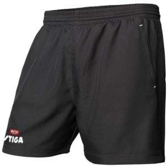 

STIGA Унисекс Одежда для настольного тенниса Игровые шорты Marine Shorts II 1851261102 Черный XXS чёрный