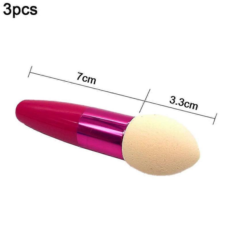Makeup Sponge Foundation Sponge Blender Beauty Cosmetics Puff Sponge Makeup Brush Tool With Handle For Foundation Powder