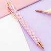 Retractable Ballpoint Pen Business Signature Pen Beads Ballpoint Pen