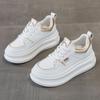 Sponge Cake Women In the Autumn of 2026 New Low-top Height Increase Small Thick-soled Thin Board Shoes Casual Women's Shoes