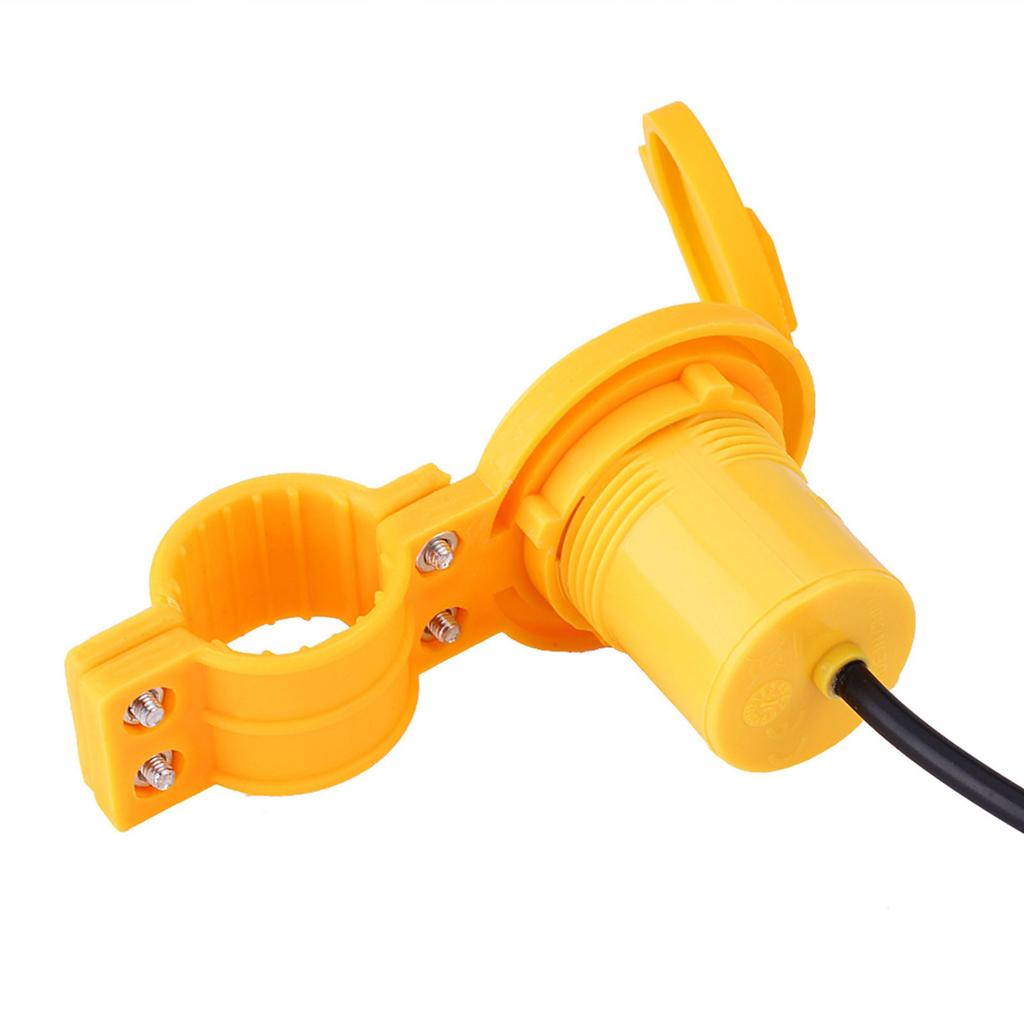   Motorcycle USB   Socket Power Supply Port for Mobile Phone Waterproof Red