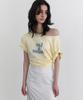 ANDNEEDS Love Is Motion Half Tee (Yellow)