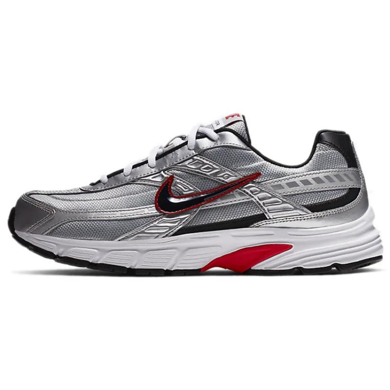 Nike Initiator Metallic Silver Red Sneakers 394055-001