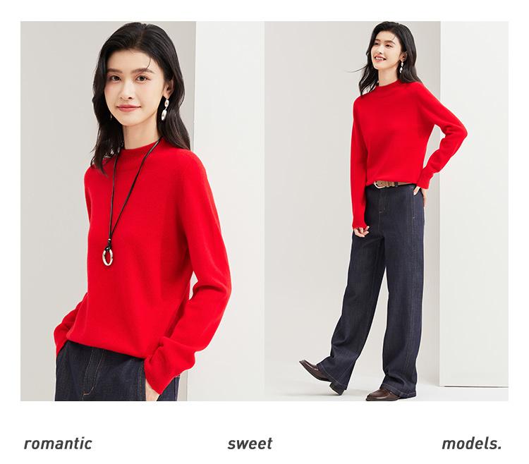 Women's 100% Wool Sweater
