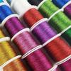 1Pc 0.2-0.8mm Multi-Color Braided Thread Macrame Cord String for DIY Bracelet Necklace Tassels Beading Craft Rope