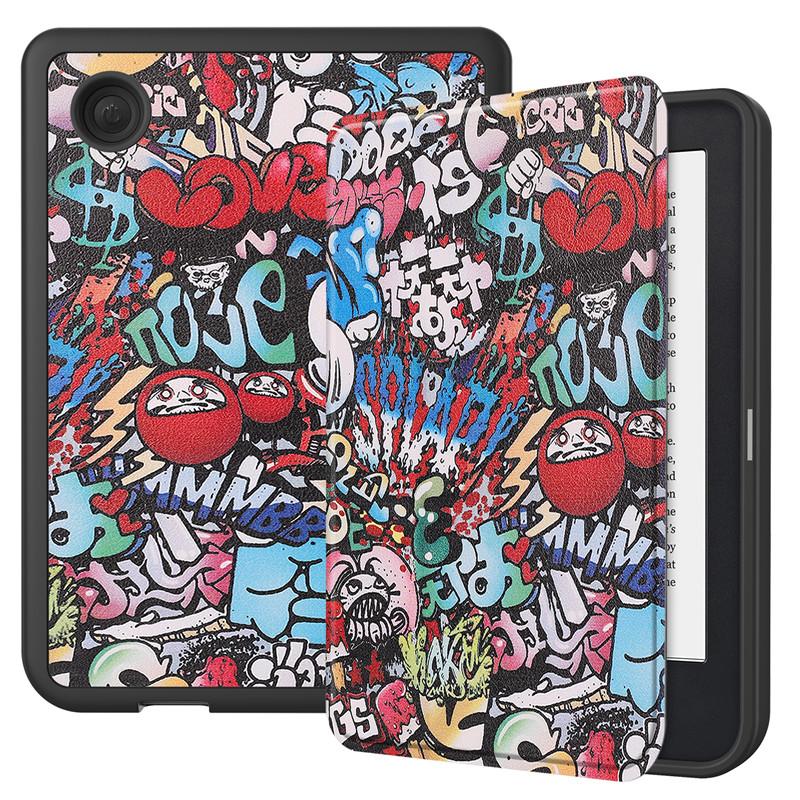 Funda for KOBO Clara 2E Case 2022 Smart Cover PU Leather Silicone Back Full Housing Ebook Case for Etui Kobo Clara 2e Cover Capa