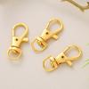 Jewelry Making Split Key Ring Connector Gold Silver Plated Connecting Ring  DIY Jewelry