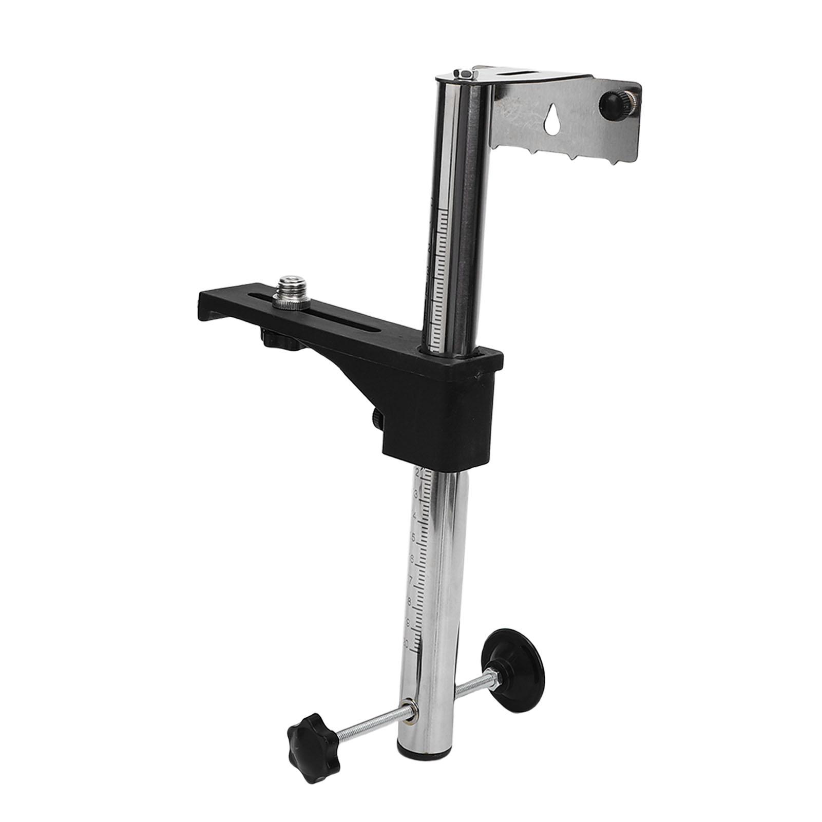 Fine Tuning Bracket Level Adapter 6mm 15mm Male Thread 360 Degree Rotating Base Adjustable Height Wall Mount