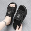 Fashion CYYTL Mens Slippers Casual Shoes Summer Beach Sandals Outdoor Slides Leather Walking Comfort Fashion Lightweight Luxury Designer