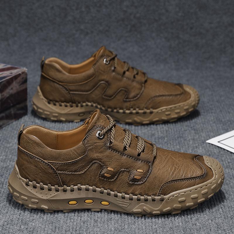 Outdoor-Lederschuhe Herren Gute Qualität Wanderschuhe 2024 Mode