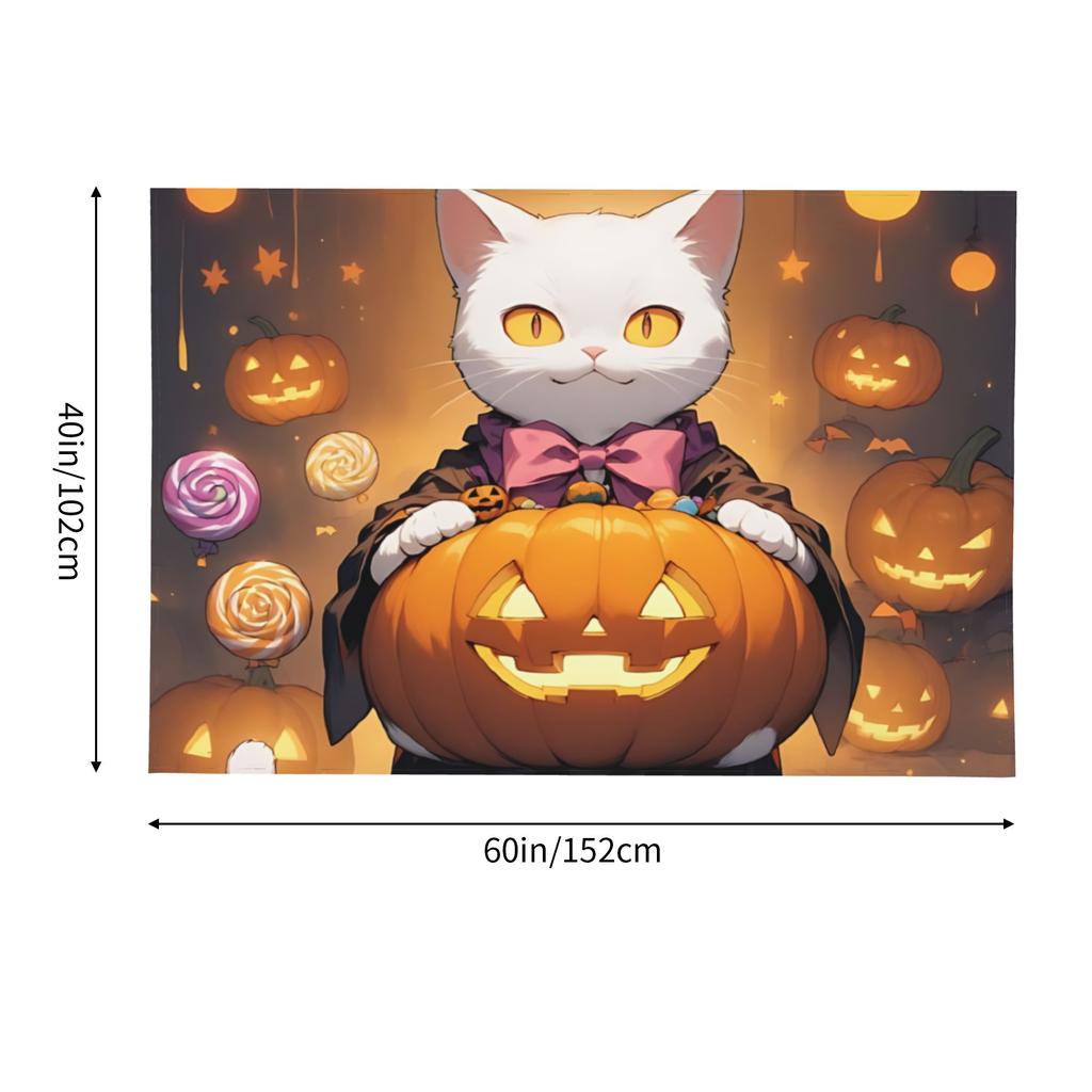 Halloween Theme Customized Tapestry Bedroom Decoration  Wall Hanging Blanket Tapestry Cool Stuff For Room