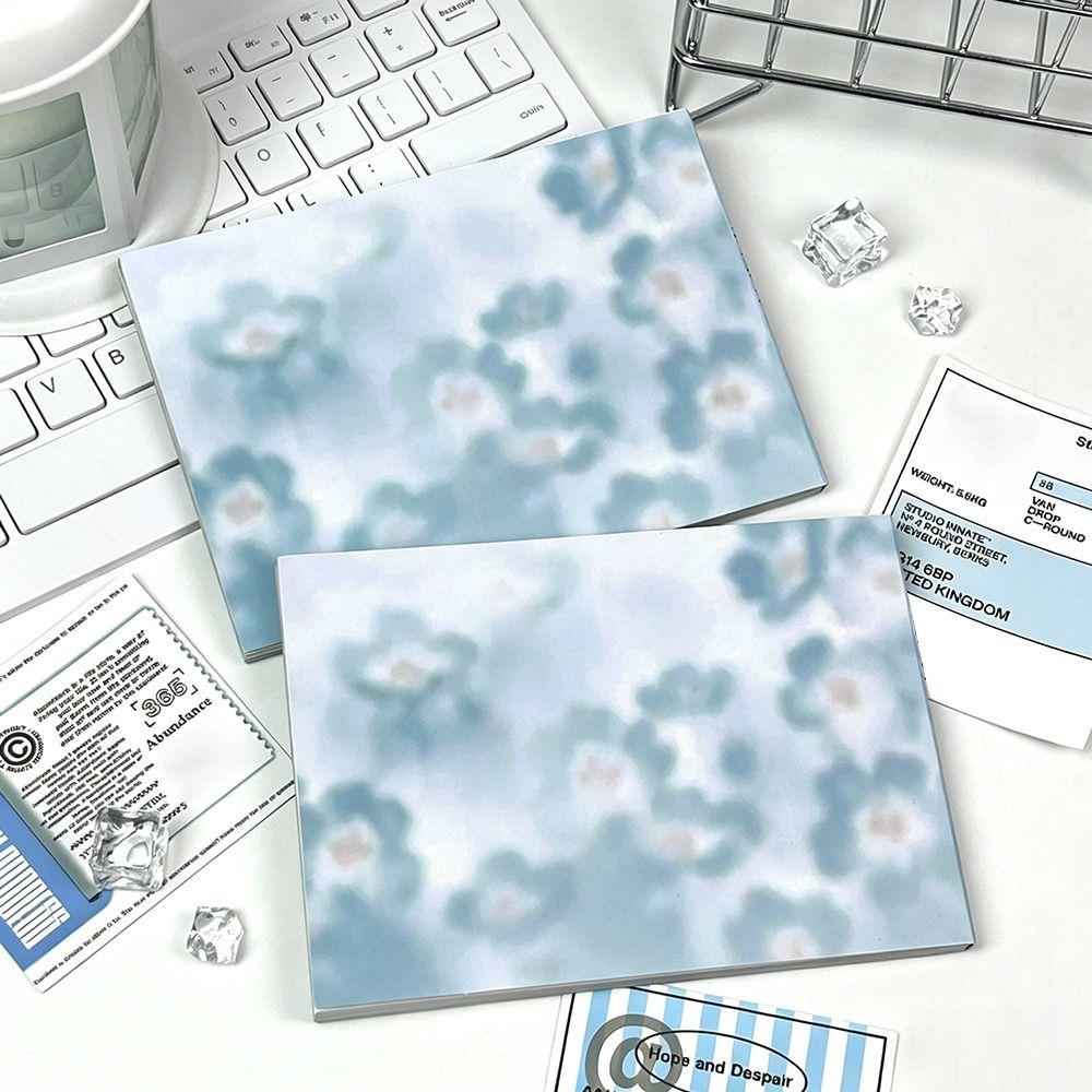DIY Floral Stickers Book Flowers Bloom in Their Season Decorative Sticker New Y2K Stickers