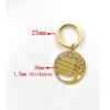 10Pcs/Lot Strip Blank Mirror Polished Stainless Steel Keychain For DIY Custom Women's Men's Keychain