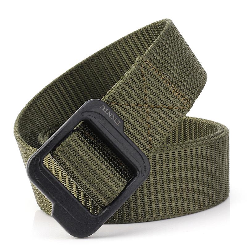 Belt Unisex Versatile And Slimming With Metal Buckle Belt Paired With Jeans