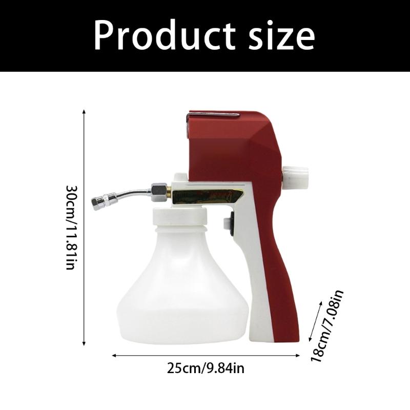 High Pressure Fabric Stain Remover Tool Powerful Sprayer For Oil Greases Dirt Efficient Cleaning Tool