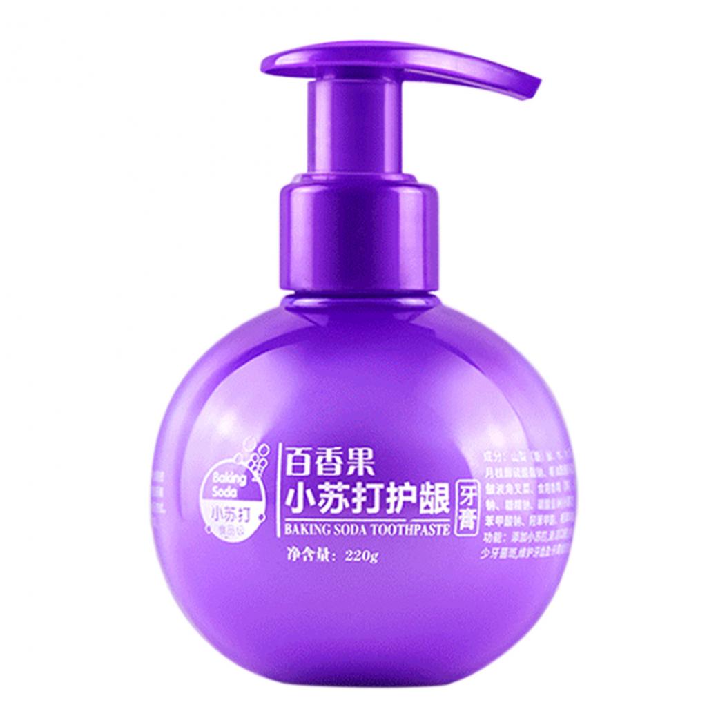 

Зубная паста с черникой, маракуйей и красным вкусом Маодана, прессованная содовая зубная паста one size