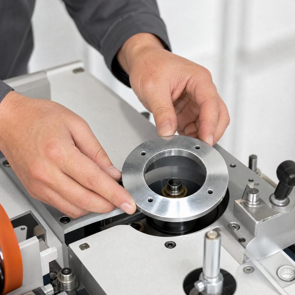 Machine Part Low-Friction Edge-Banding Tracking Guide Template Circular