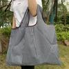 Eco-Friendly Foldable Korean Style Portable Shopping Bag - Medium Size Handbag