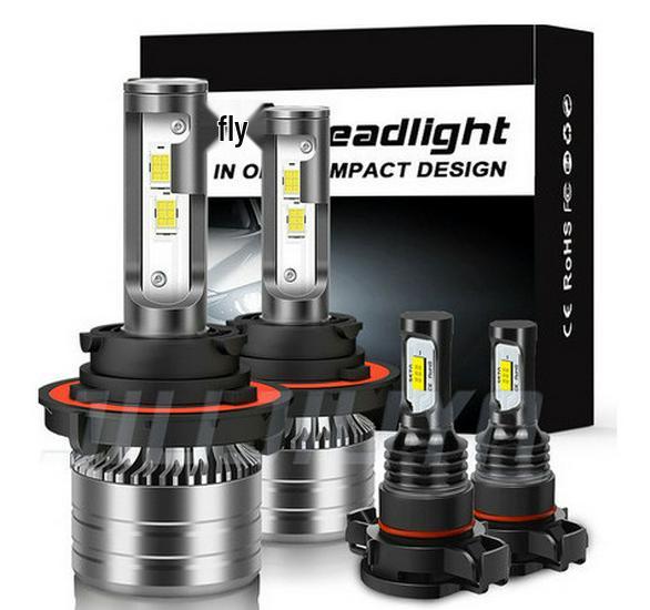 LED Scheinwerfer Kombi-Set: H11, H8, H9005, 9006, H4, H7, H13, 9007, 880, 881