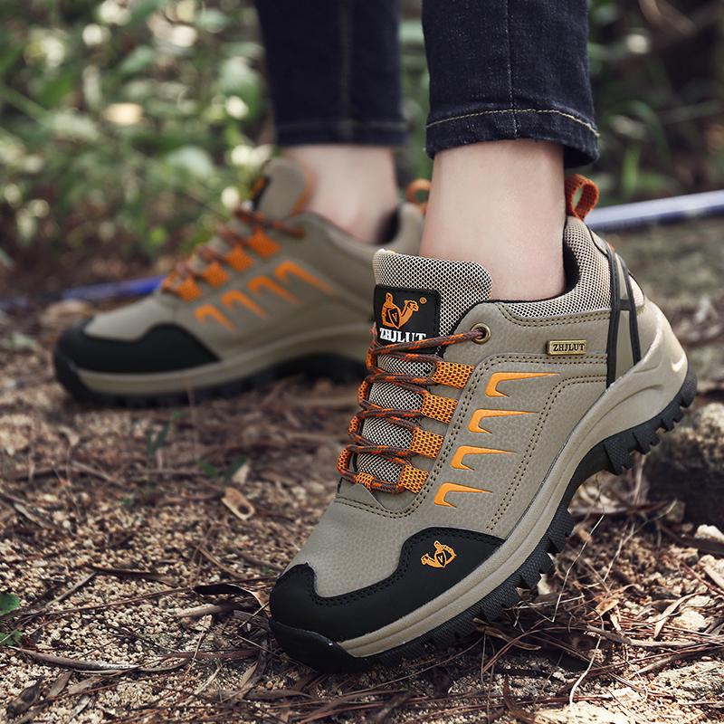 36-47 Large Anti Slip Couple Fashion Outdoor Leisure Mountaineering Shoes Travel Hiking Shoes Sports Shoes