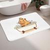 Capybara Doormat Durable Carpet Rug Kitchen Entrance Home Floor Mat for Bathroom Footpad Mats