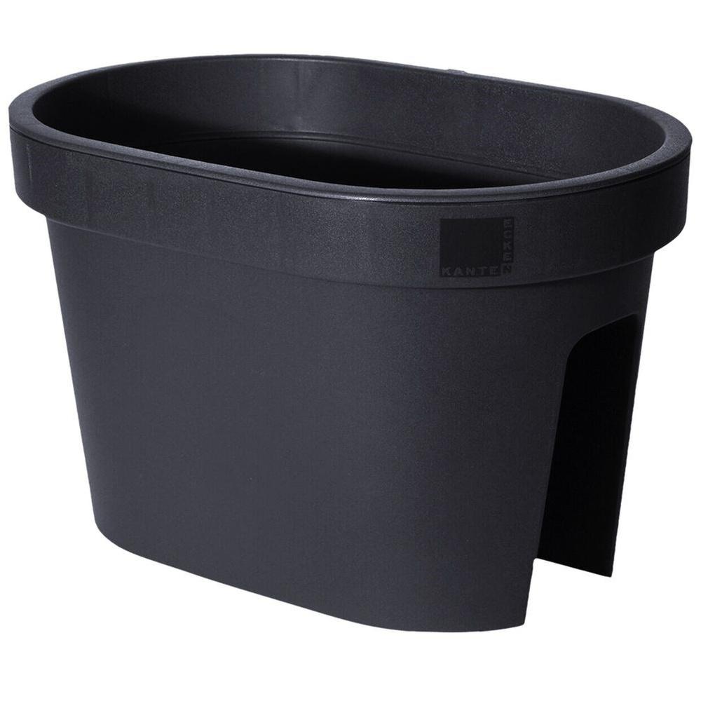 Balcony Flowerpot Box for Railing, Balustrade, Garden Handrail 39.5 Cm