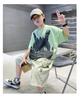 Children's Summer Short sleeved Shorts Set for Boys 2026 New Sport Loose Handsome Two piece Set for Big Boys